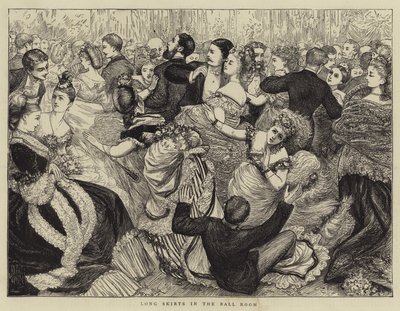 Long Skirts in the Ball Room by Mary Ellen Edwards